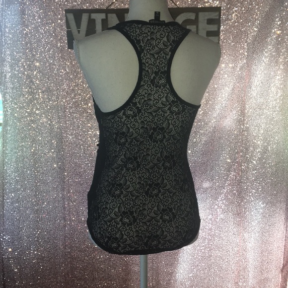 Express | Stars Racerback Tank w/Lace Back | XS - Picture 4 of 5